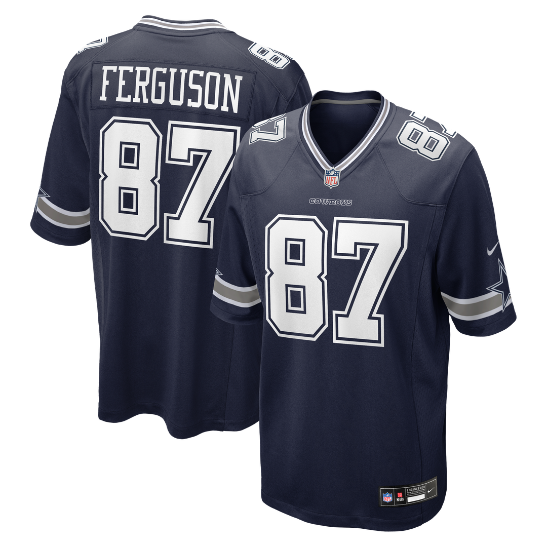 Men's Dallas Cowboys Jake Ferguson Navy Team
