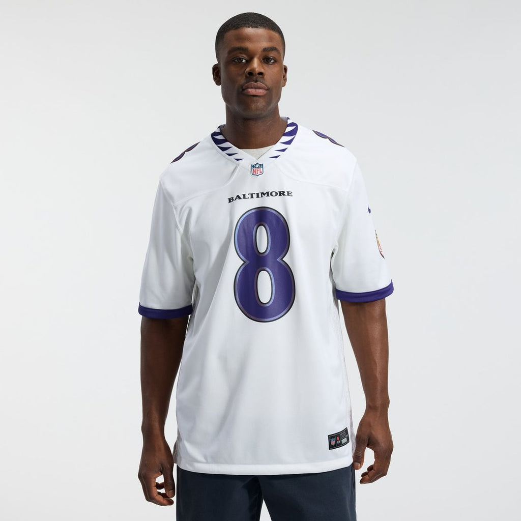 Men's Baltimore Ravens Lamar Jackson Purple Alternate