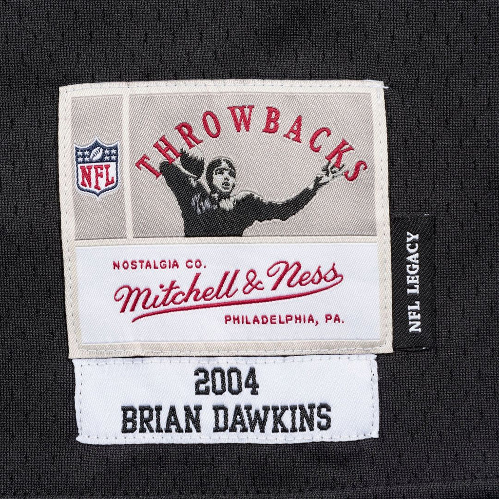Men's Philadelphia Eagles Brian Dawkins Green Legacy Replica Jersey