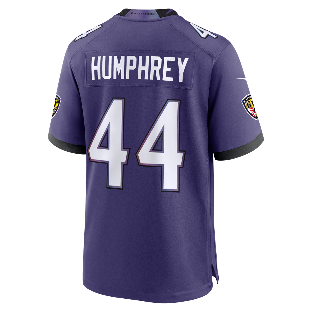 Men's Baltimore Ravens Marlon Humphrey Black Alternate