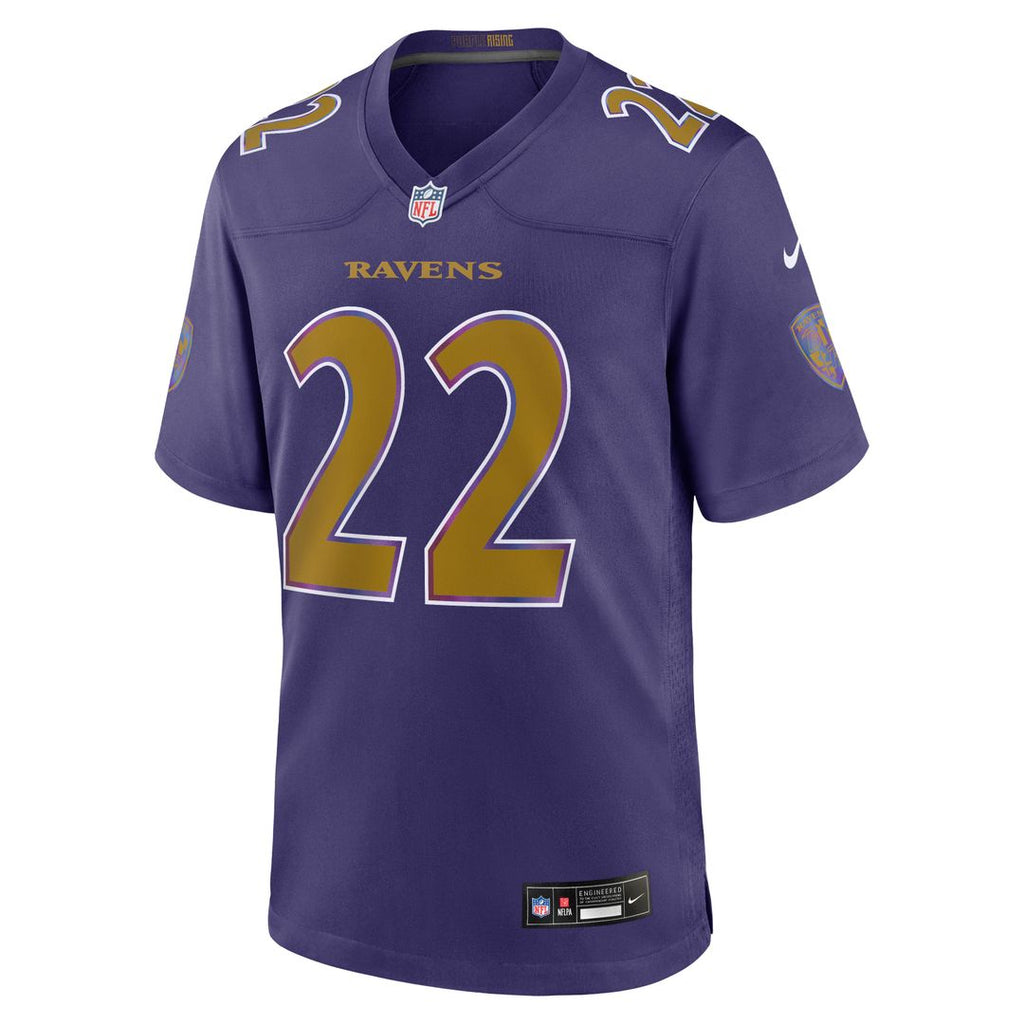 Men's Baltimore Ravens Derrick Henry Black Alternate
