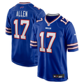 Men's Buffalo Bills Josh Allen Royal Team Game Player Jersey