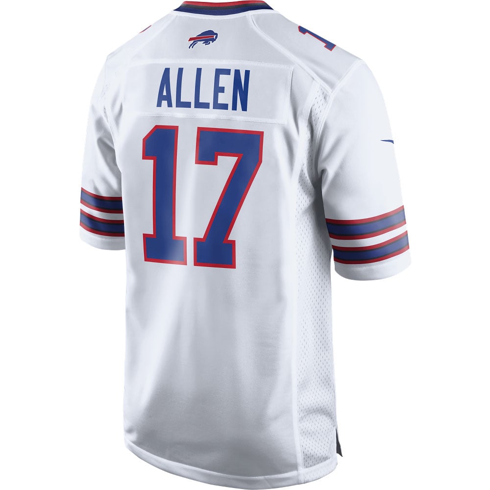 Men's Buffalo Bills Josh Allen Red Alternate Game Player Jersey