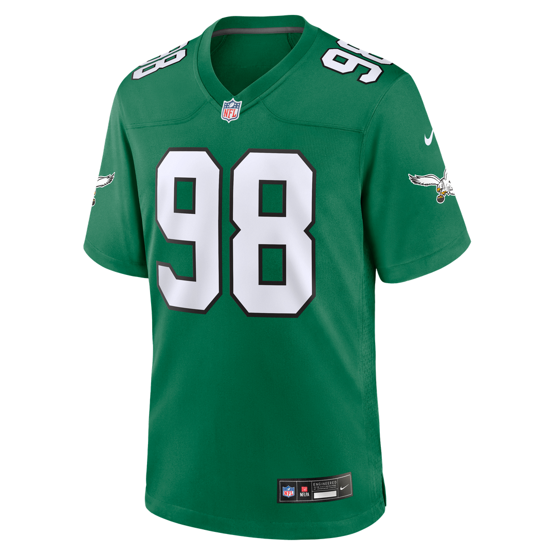 Men's Philadelphia Eagles Jalen Carter White