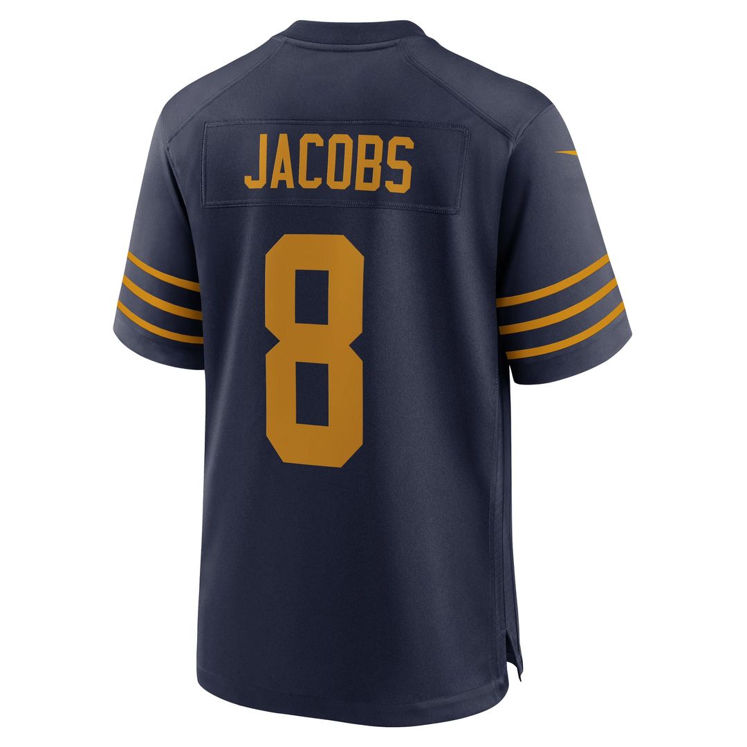 Men's Green Bay Packers Josh Jacobs Navy The 1923 Classic