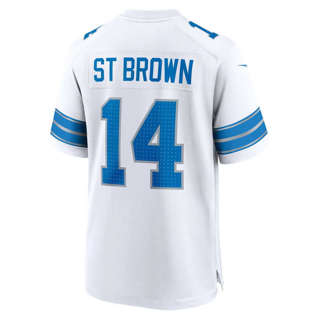 Men's Detroit Lions Amon-Ra St. Brown Blue