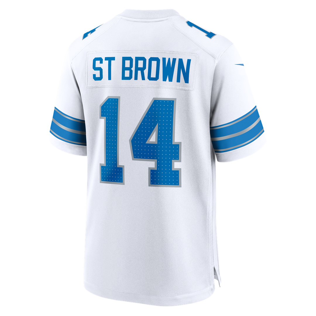 Men's Detroit Lions Amon-Ra St. Brown Blue