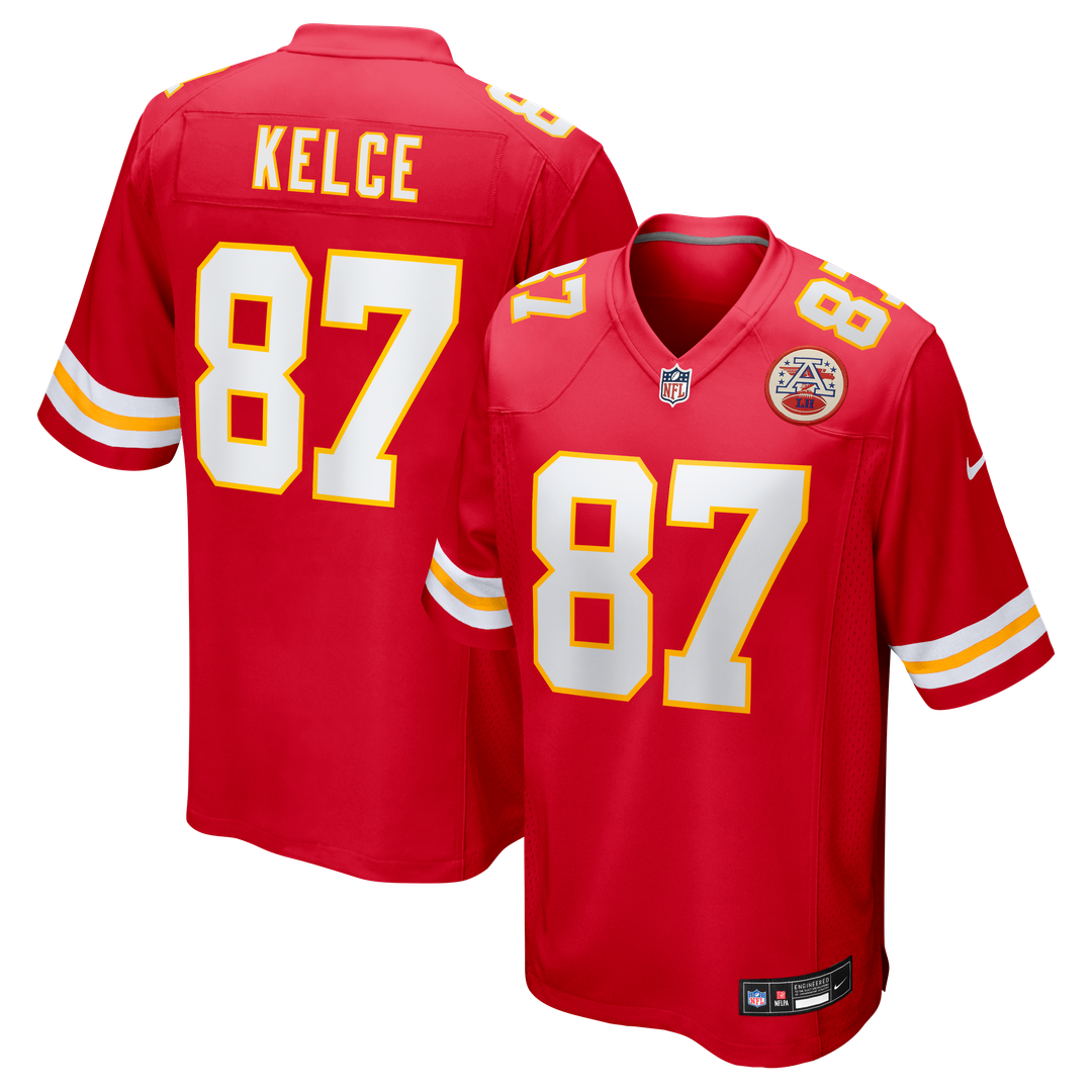 Men's Kansas City Chiefs Travis Kelce White Player