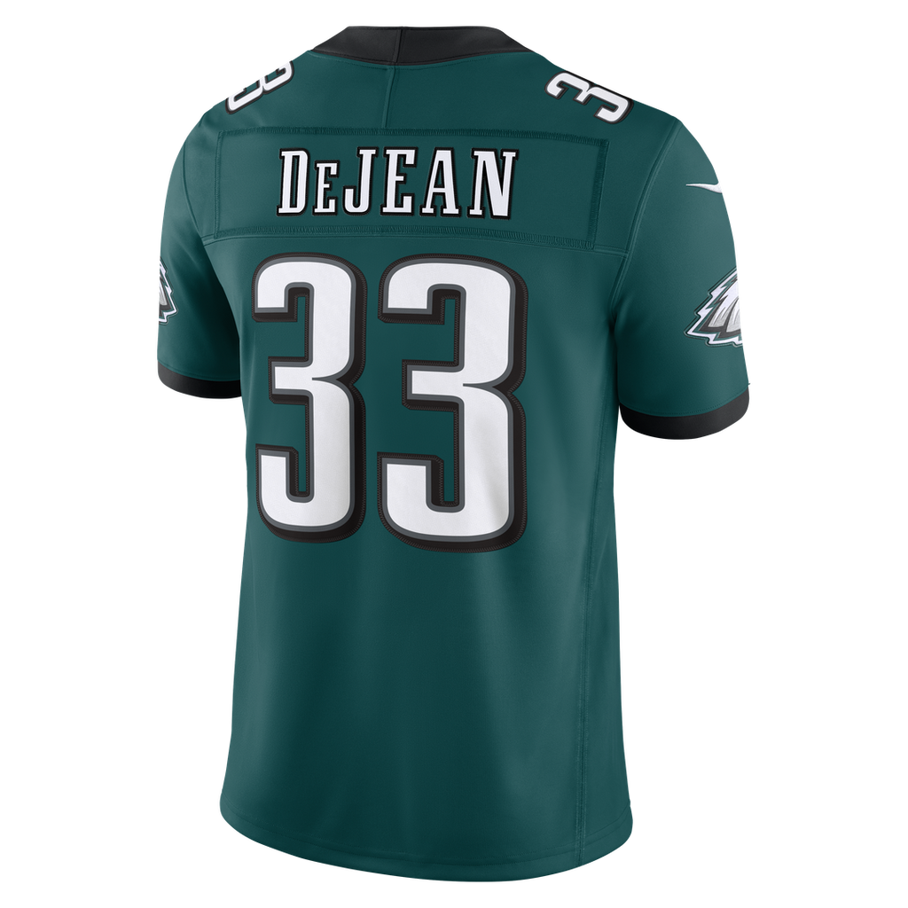 Men's Philadelphia Eagles Cooper DeJean Kelly Green Alternate Vapor F.U.S.E. Stitched