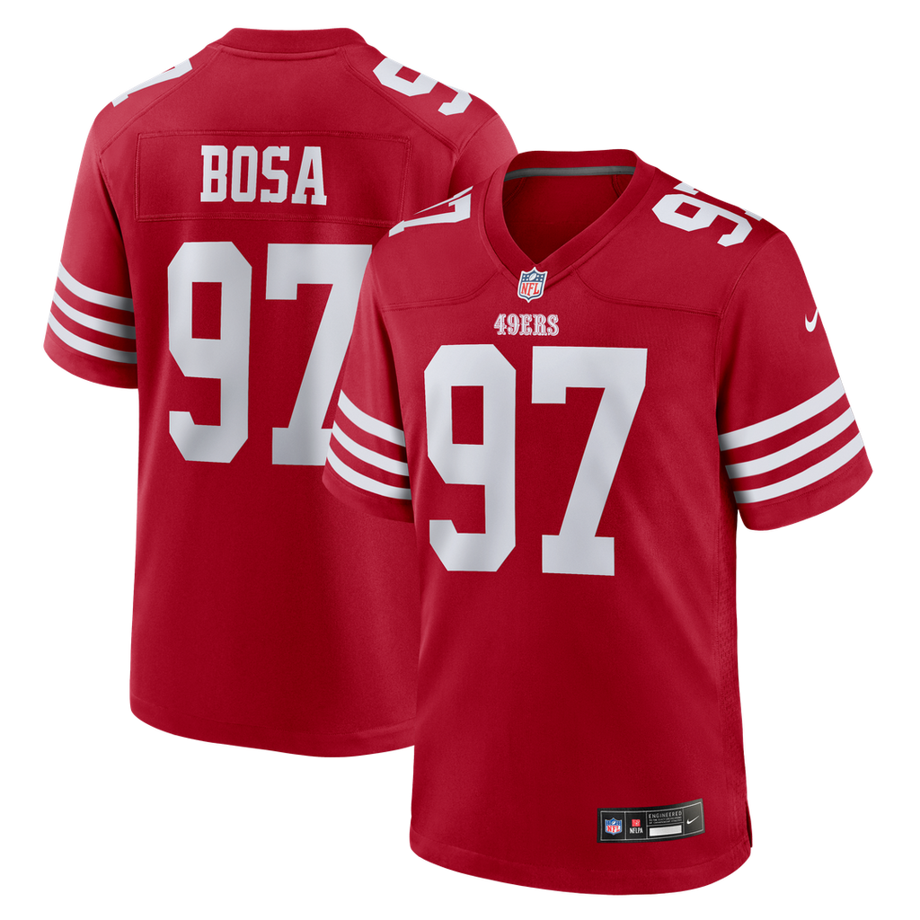 Men's San Francisco 49ers Nick Bosa Scarlet Player