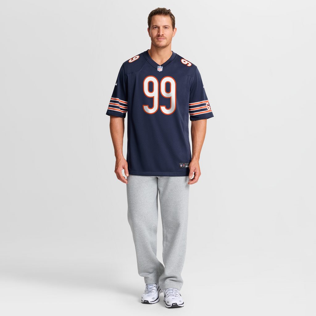 Men's Chicago Bears Gervon Dexter Sr. Navy