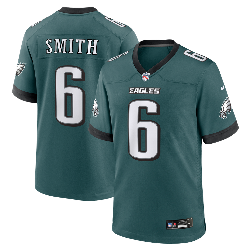 Men's Philadelphia Eagles DeVonta Smith Midnight Green Team