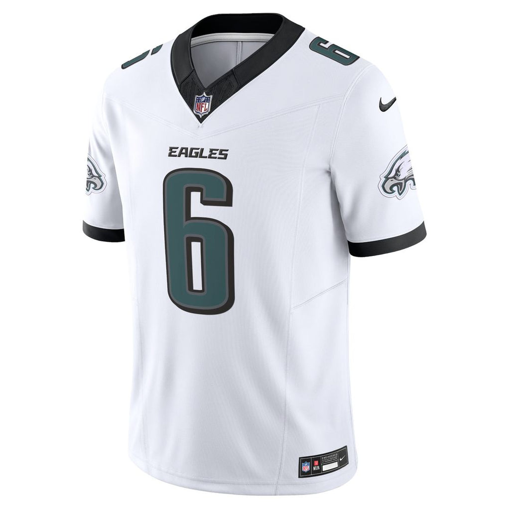 Men's Philadelphia Eagles DeVonta Smith White Vapor F.U.S.E.