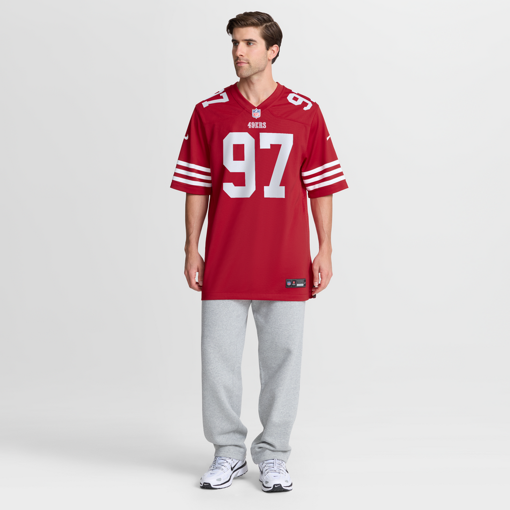 Men's San Francisco 49ers Nick Bosa White Player
