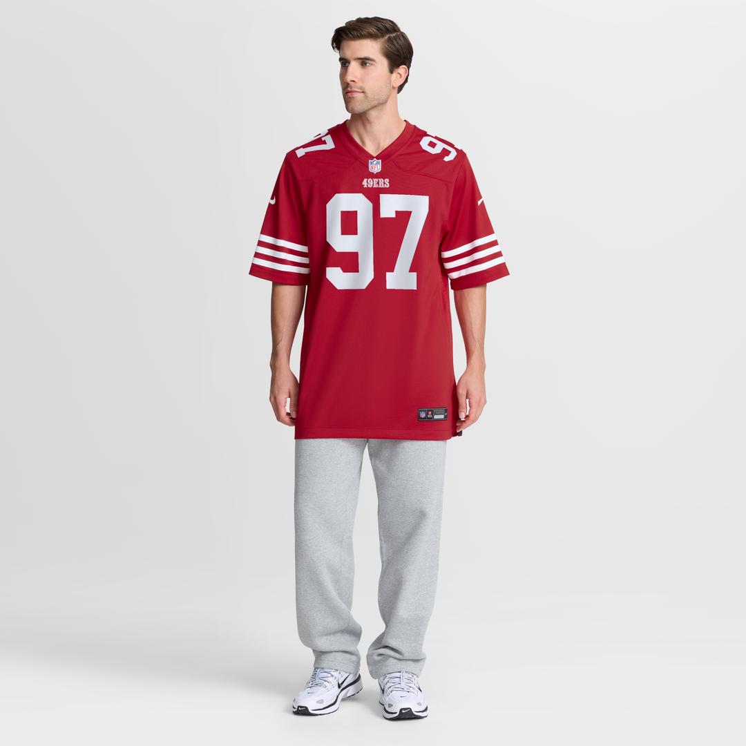 Men's San Francisco 49ers Nick Bosa White Player