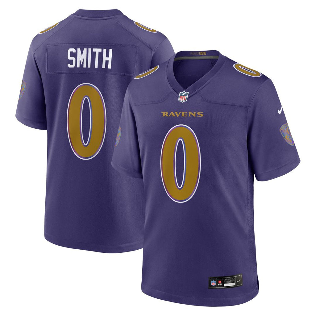 Men's Baltimore Ravens Roquan Smith Black Alternate