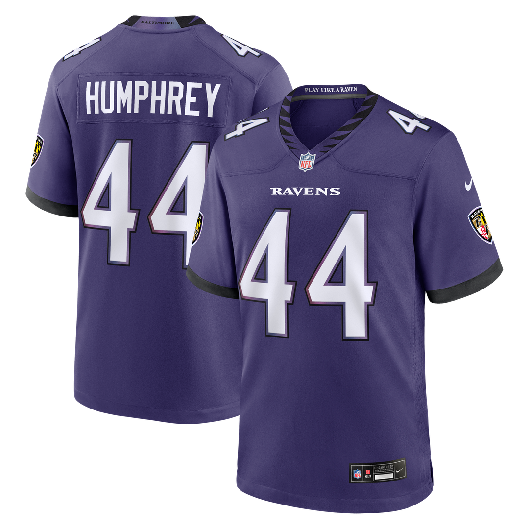 Men's Baltimore Ravens Marlon Humphrey Purple Team