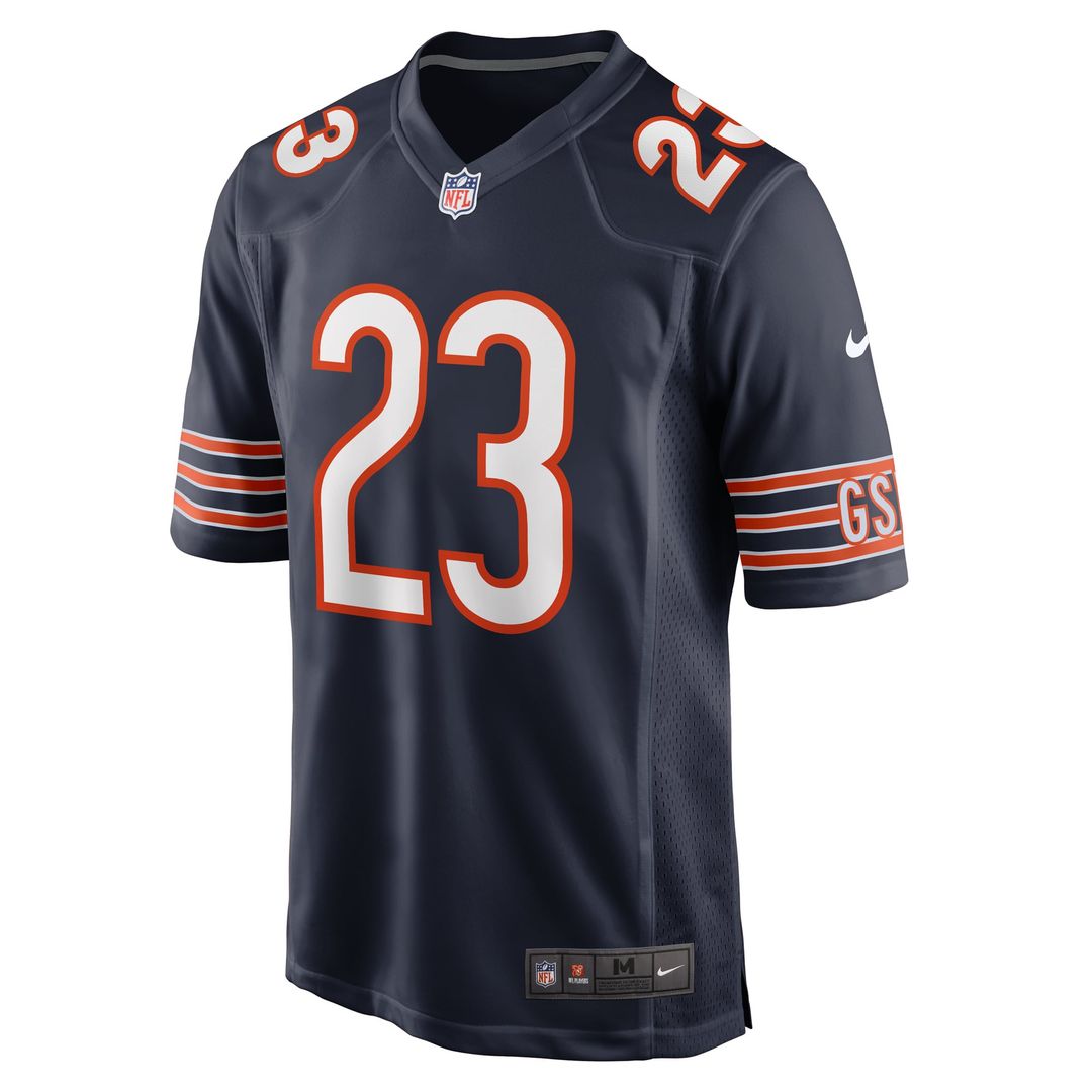 Men's Chicago Bears Roschon Johnson Navy Team