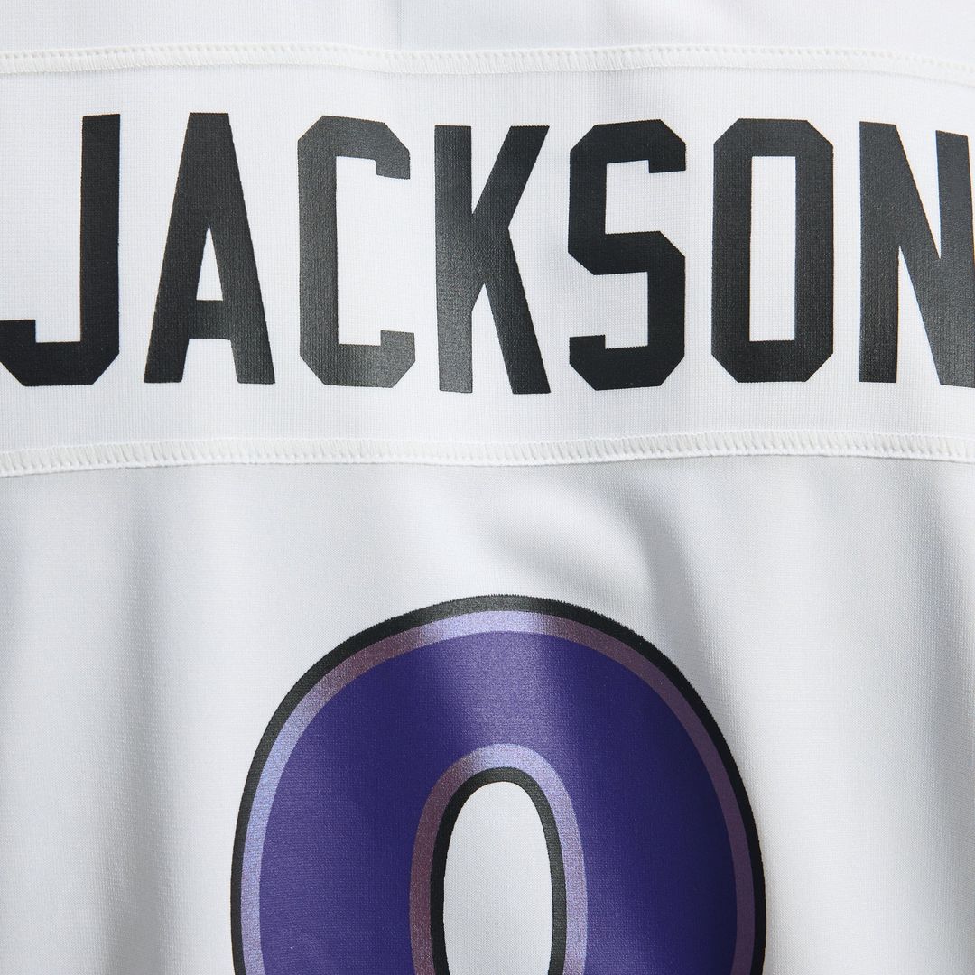 Men's Baltimore Ravens Lamar Jackson Purple Alternate