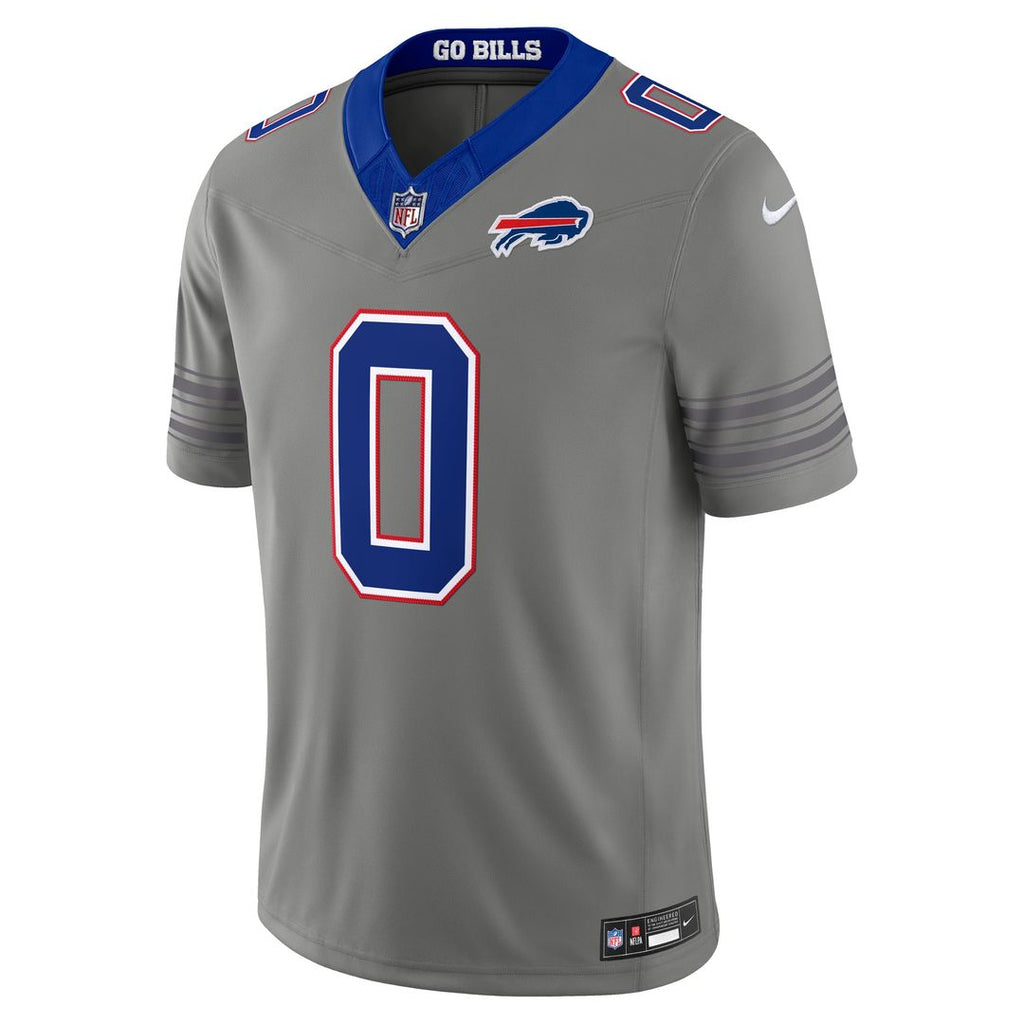 Men's Buffalo Bills Keon Coleman Royal Team Vapor F.U.S.E. Stitched