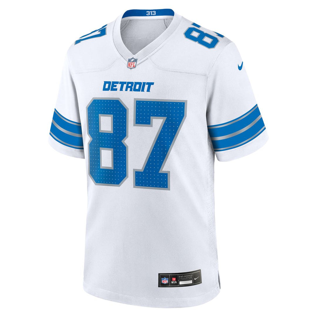 Men's Detroit Lions Sam LaPorta Black 2nd Alternate