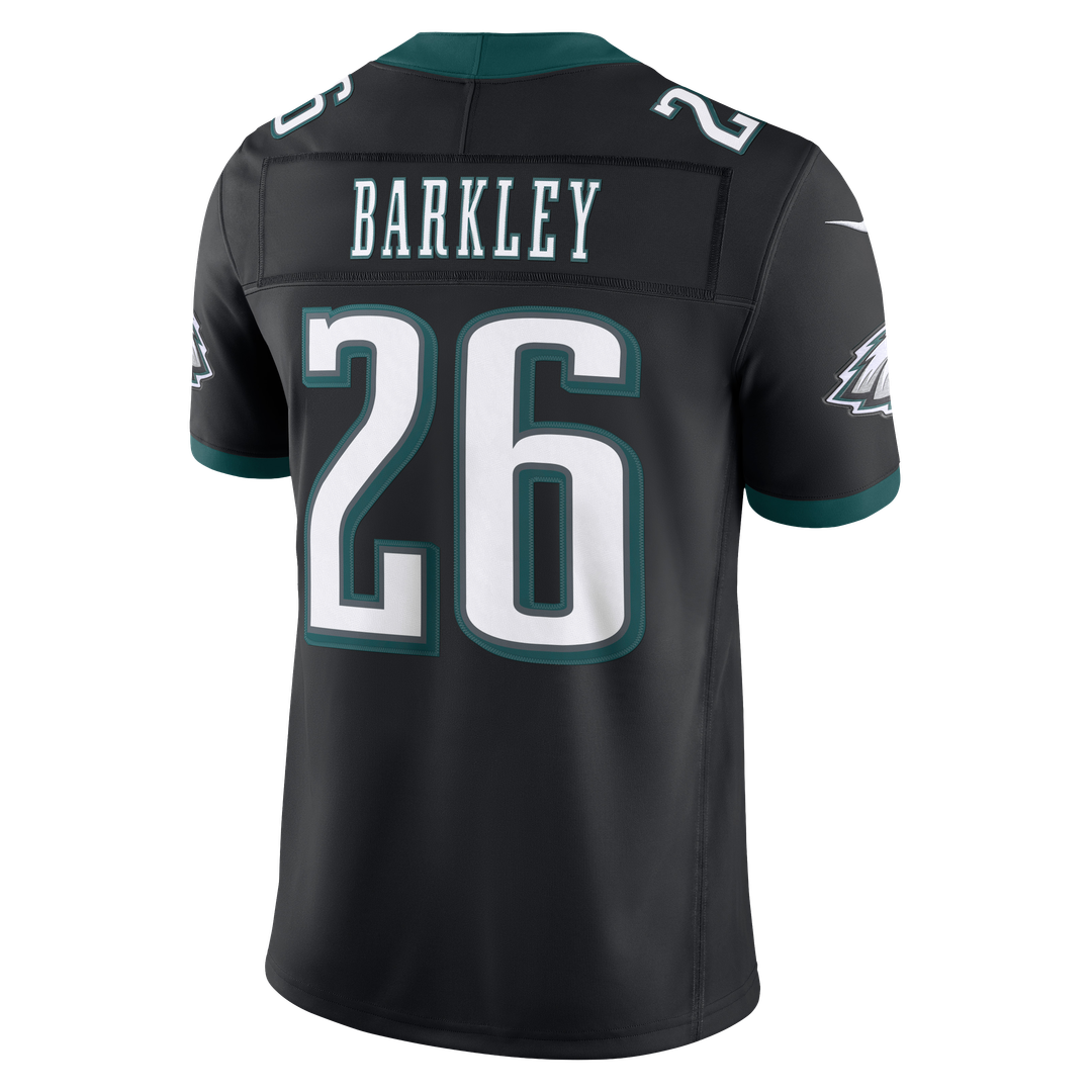 Men's Philadelphia Eagles Saquon Barkley Kelly Green Alternate Vapor F.U.S.E. Stitched
