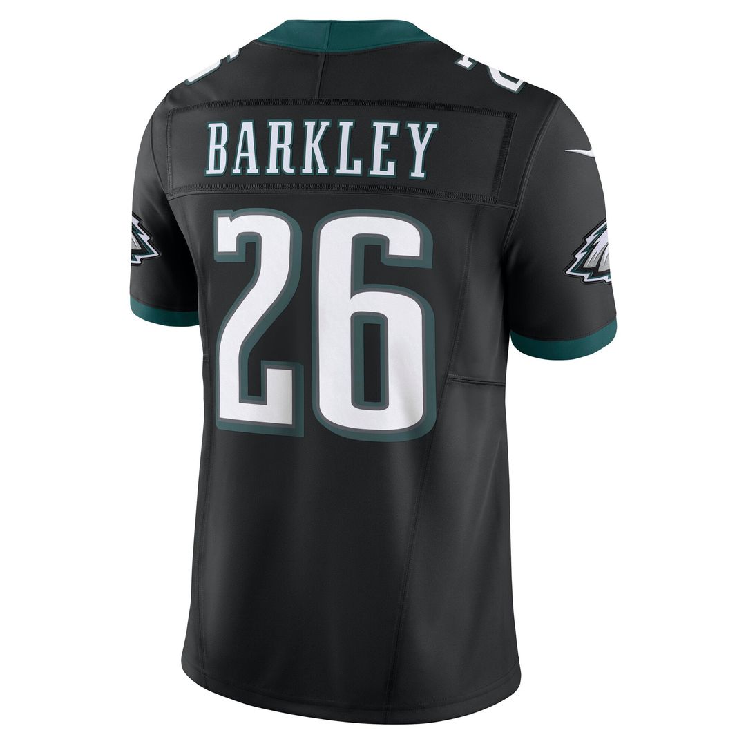 Men's Philadelphia Eagles Saquon Barkley Kelly Green Alternate Vapor F.U.S.E.