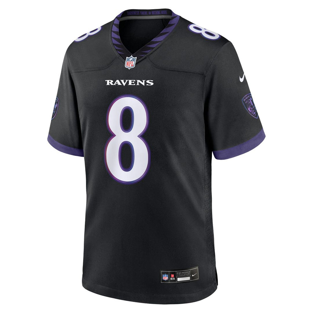 Men's Baltimore Ravens Lamar Jackson White