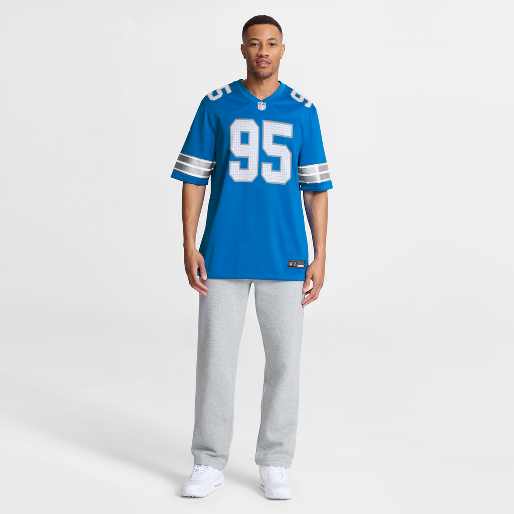 Men's Detroit Lions Mathieu Betts Blue
