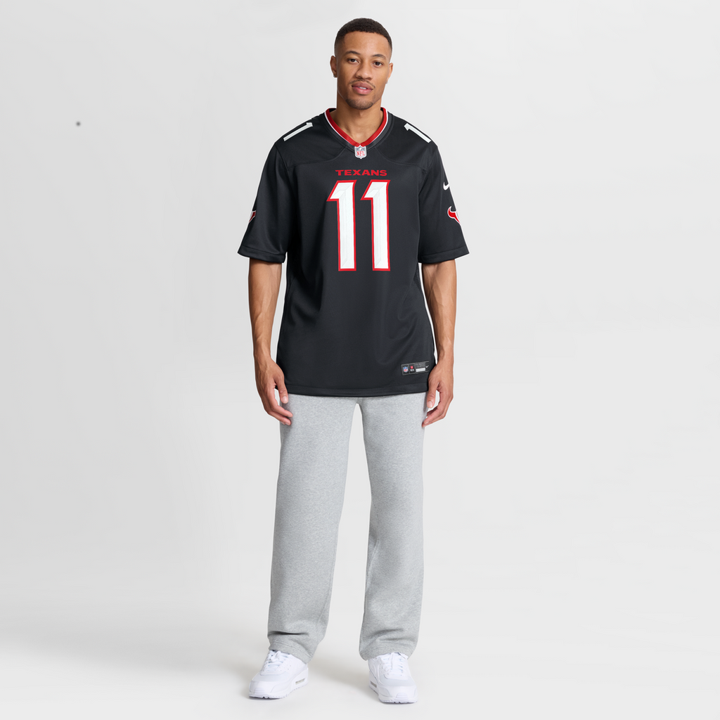 Men's Houston Texans Tremon Smith Navy Team