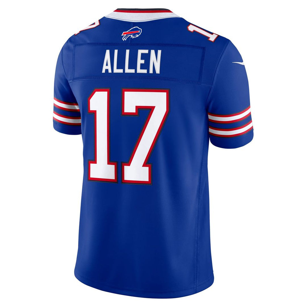 Men's Buffalo Bills Josh Allen Red Alternate Vapor F.U.S.E. Stitched