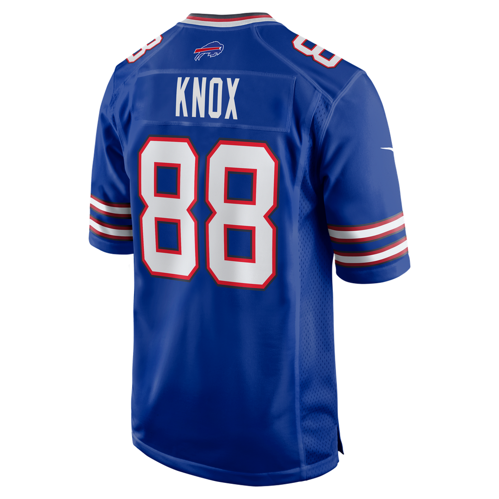 Men's Buffalo Bills Dawson Knox Gray Nickel City