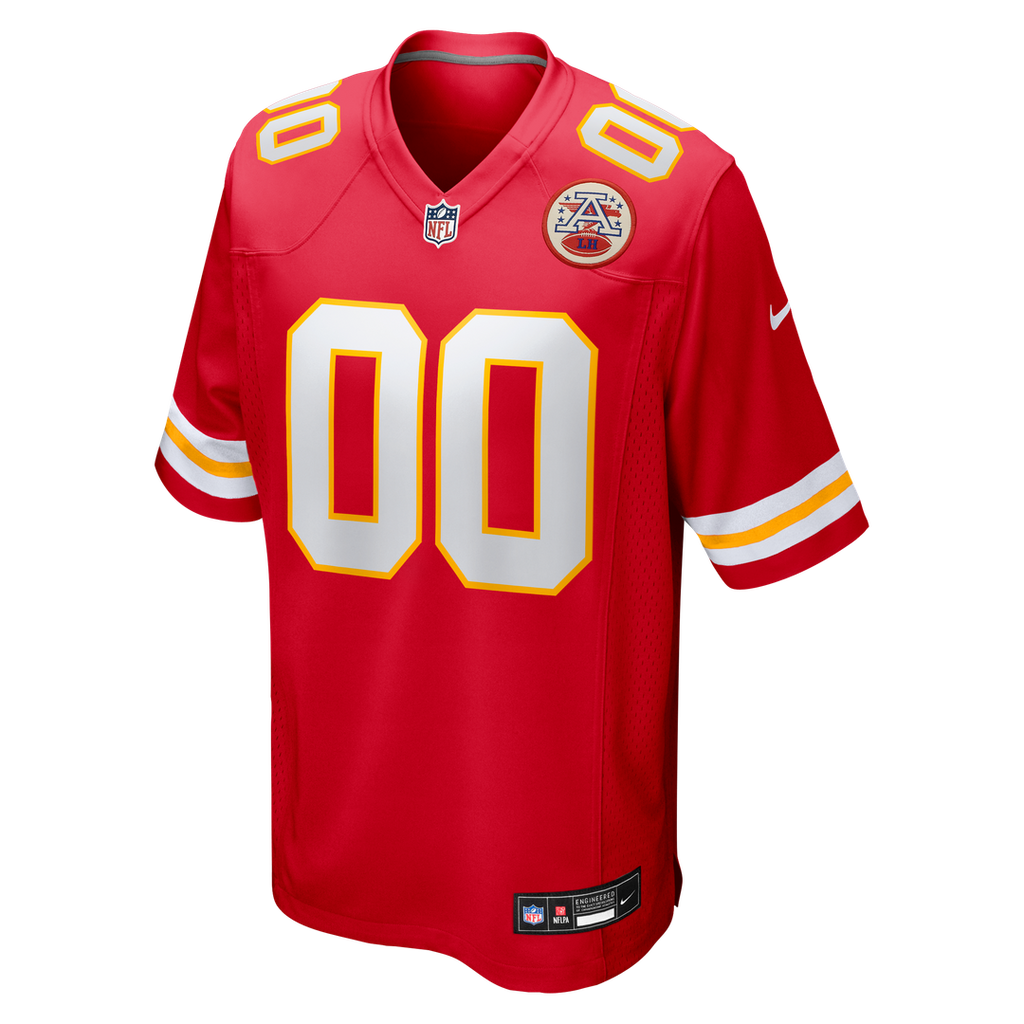 Men's Kansas City Chiefs Justin Fields Red