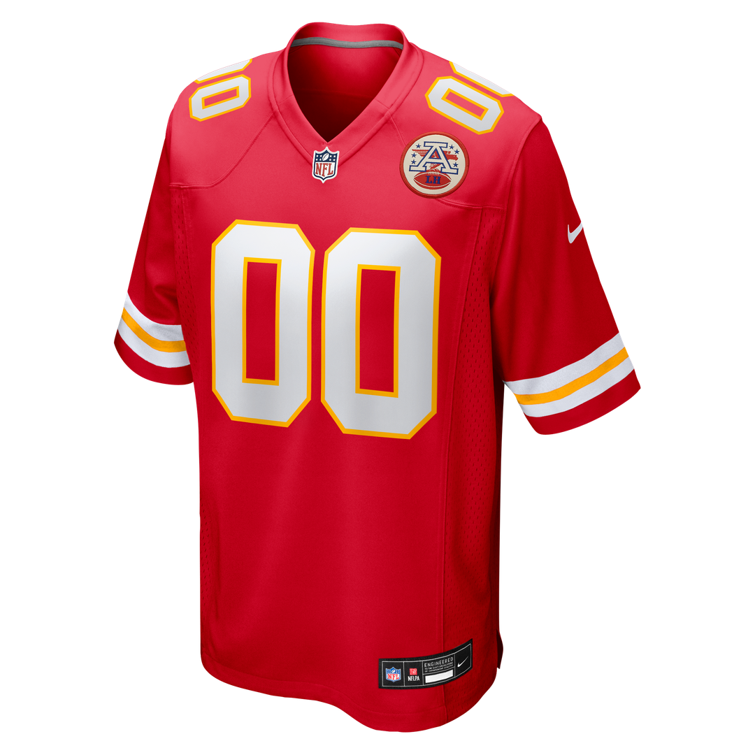 Men's Kansas City Chiefs Justin Fields Red