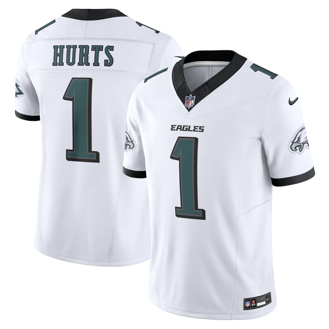 Men's Philadelphia Eagles Jalen Hurts Black Alternate Vapor F.U.S.E.