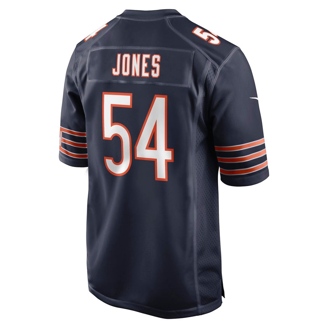 Men's Chicago Bears Logan Jones Navy Team