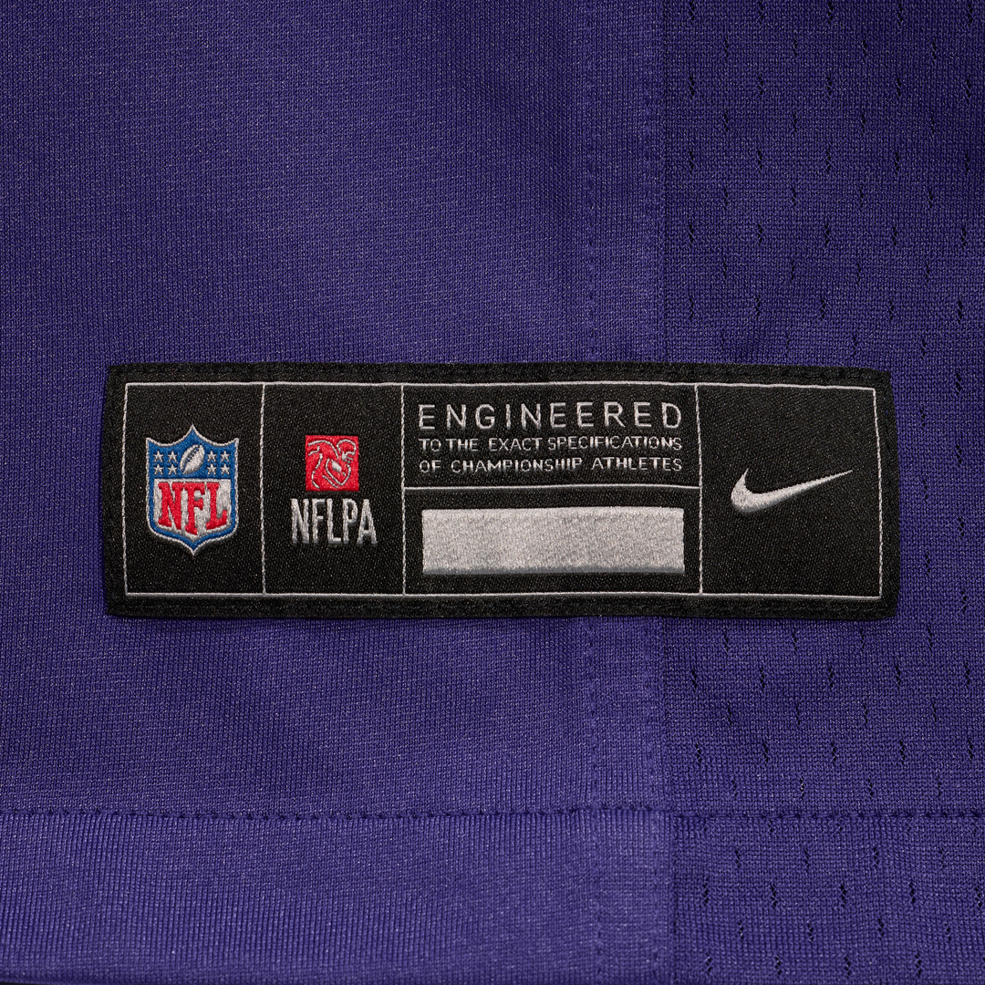 Men's Baltimore Ravens Cooper Rush Purple Team