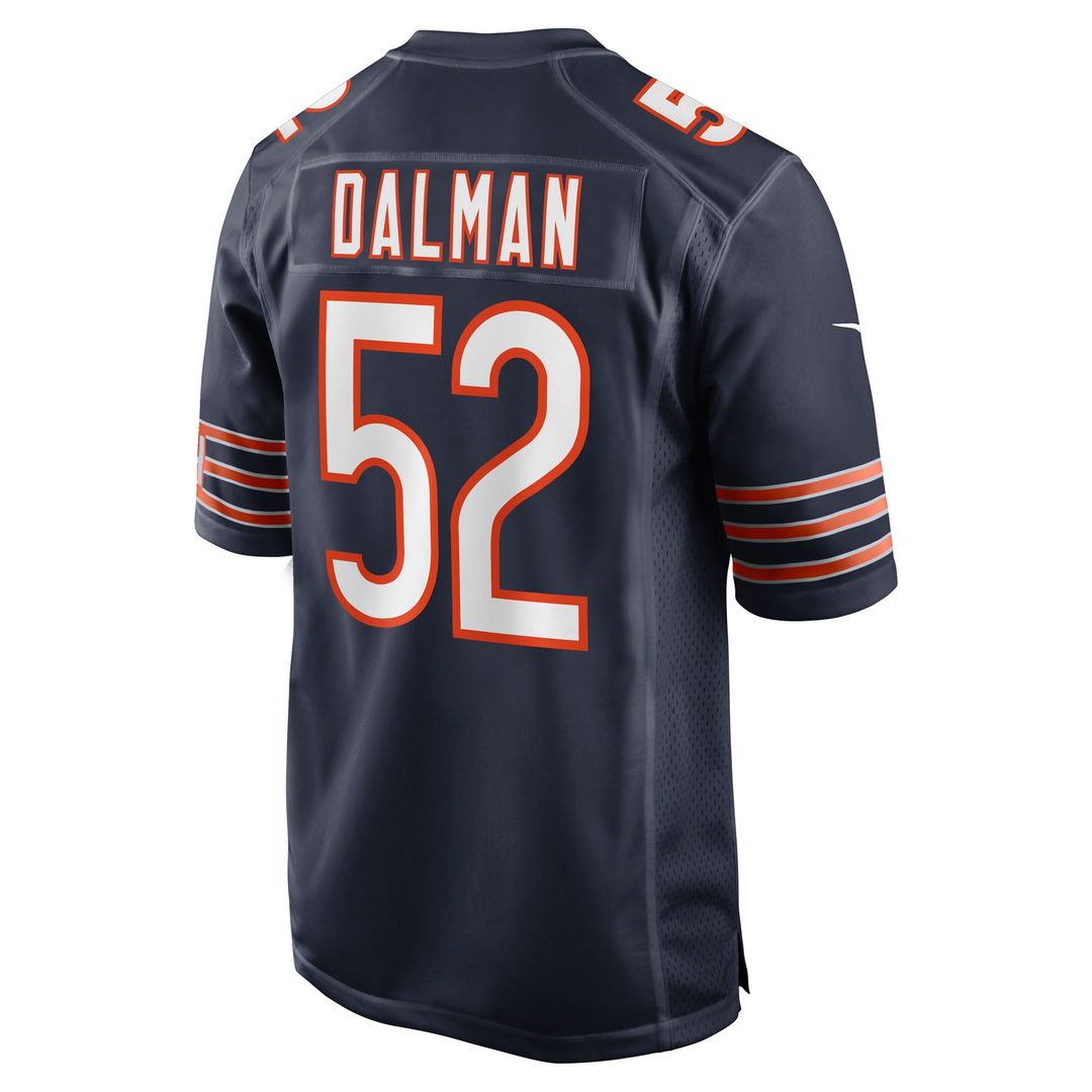 Men's Chicago Bears Drew Dalman Navy Team