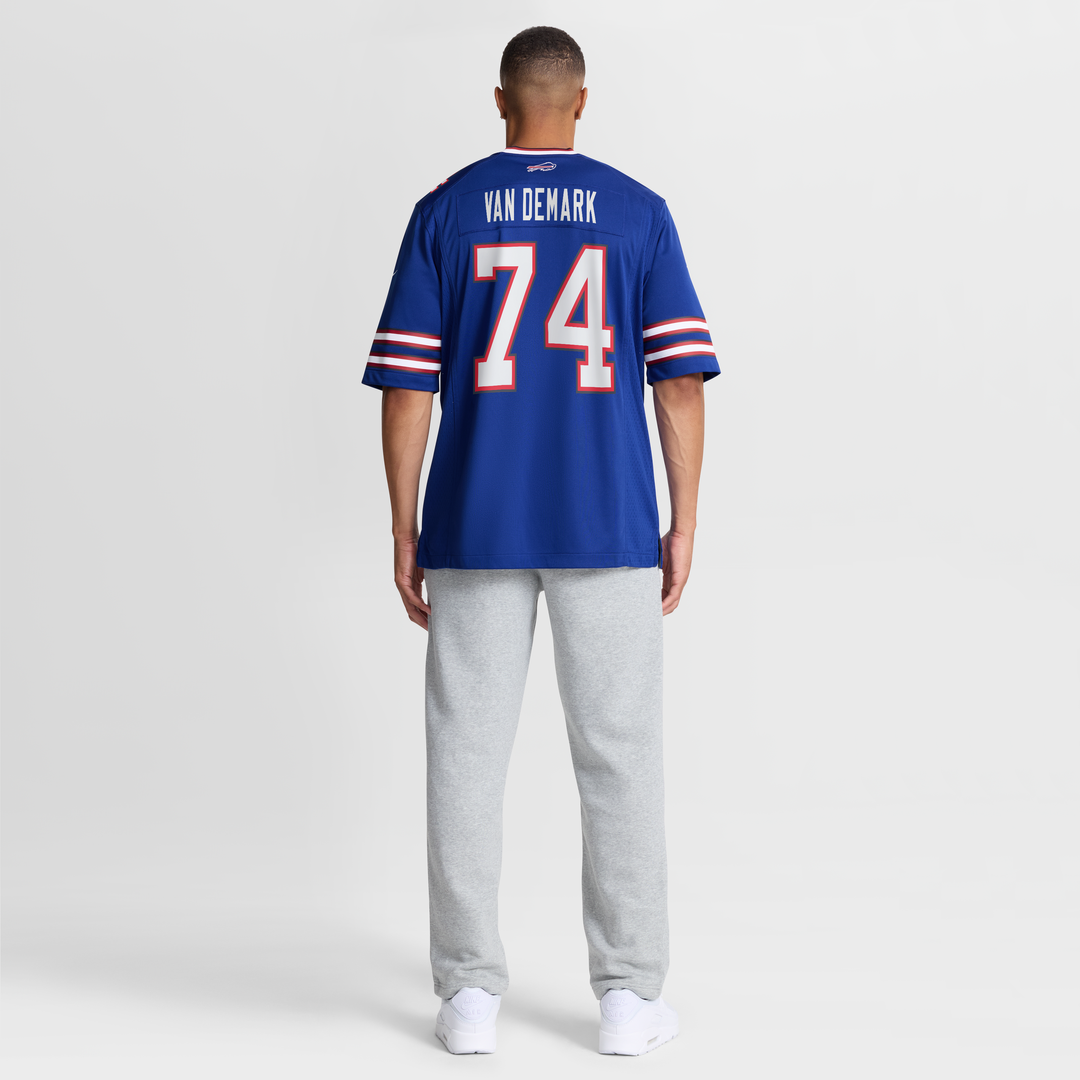 Men's Buffalo Bills Ryan Van Demark Royal Game Player Jersey