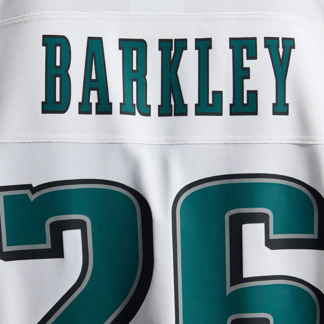 Men's Philadelphia Eagles Saquon Barkley Black Alternate