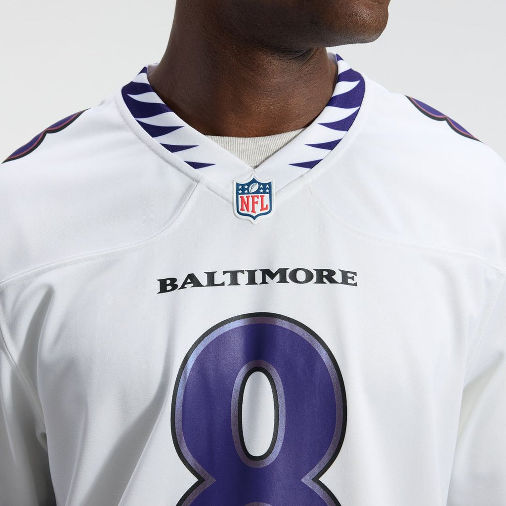 Men's Baltimore Ravens Lamar Jackson Purple Alternate