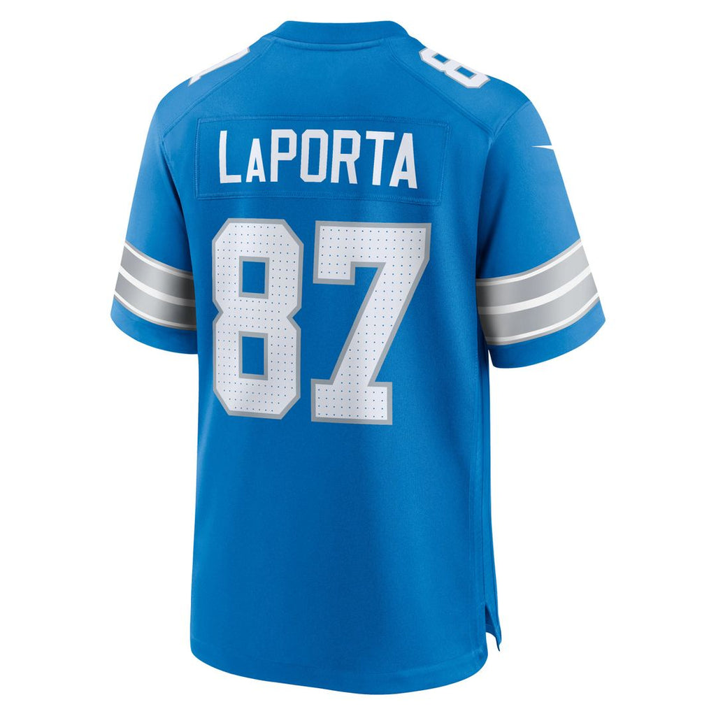 Men's Detroit Lions Sam LaPorta Black 2nd Alternate