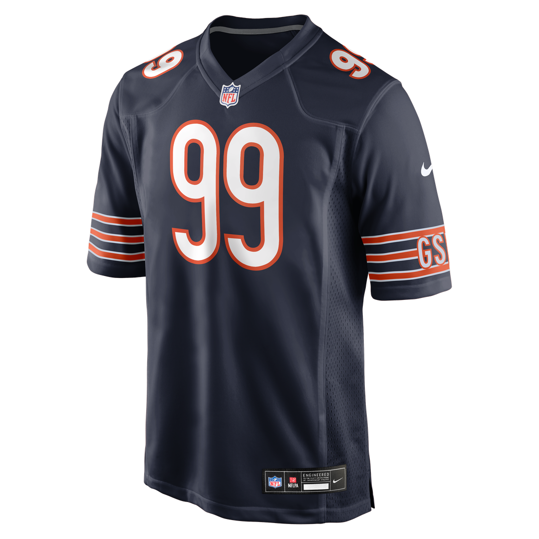 Men's Chicago Bears Gervon Dexter Sr. Navy