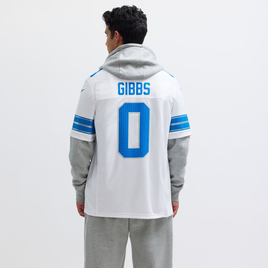 Men's Detroit Lions Jahmyr Gibbs Black 2nd Alternate Vapor F.U.S.E.