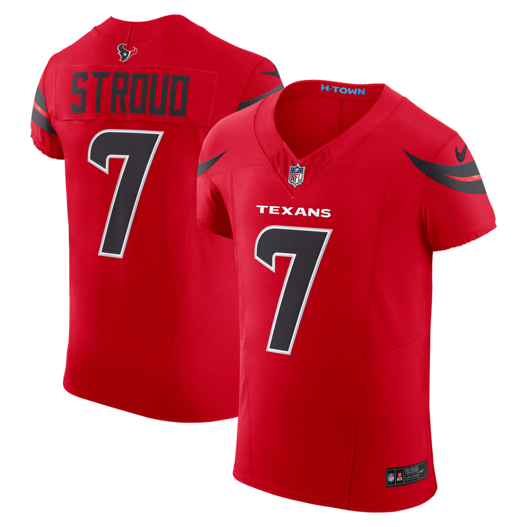 Men's Houston Texans C.J. Stroud Navy Alternate 2 Vapor F.U.S.E. Elite Jersey