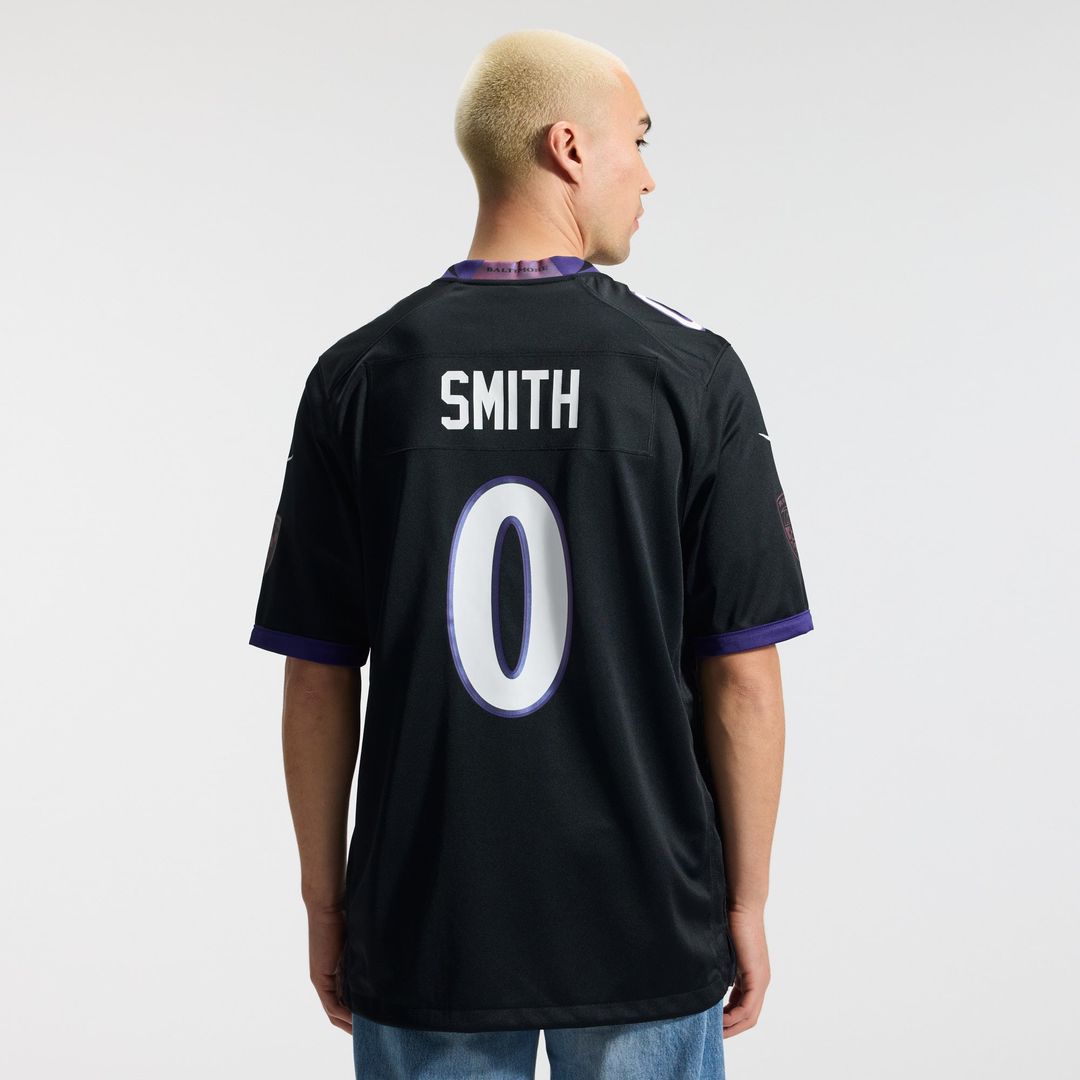 Men's Baltimore Ravens Roquan Smith Purple Alternate
