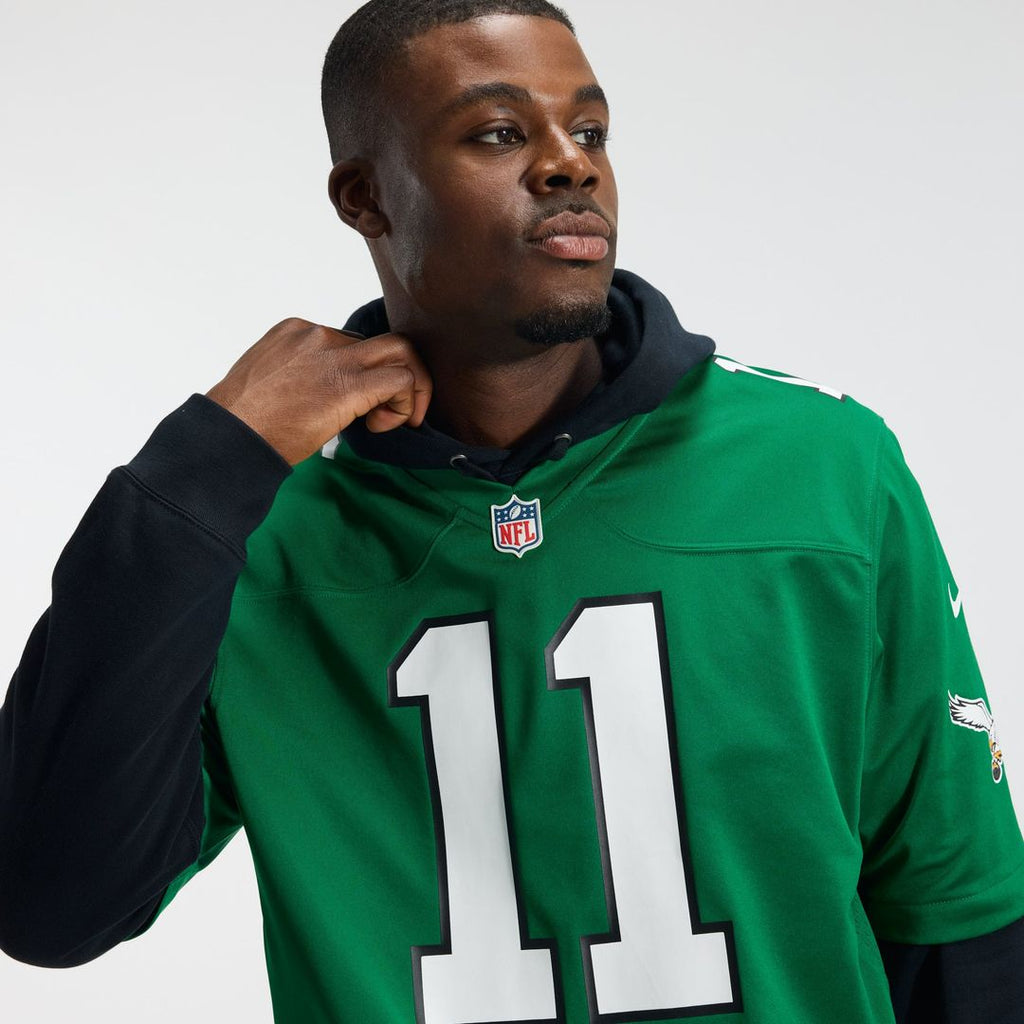 Men's Philadelphia Eagles A.J. Brown Midnight Green Team