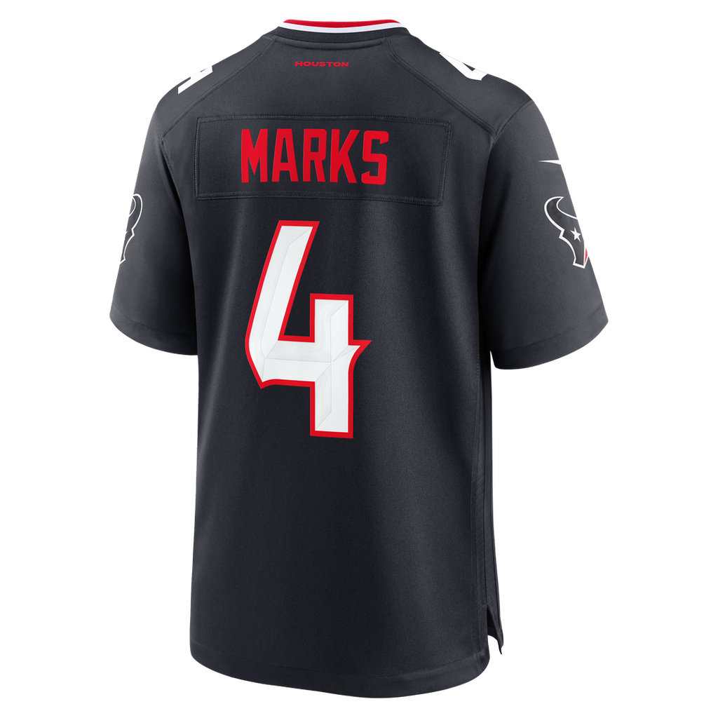 Men's Houston Texans Woody Marks Navy Team