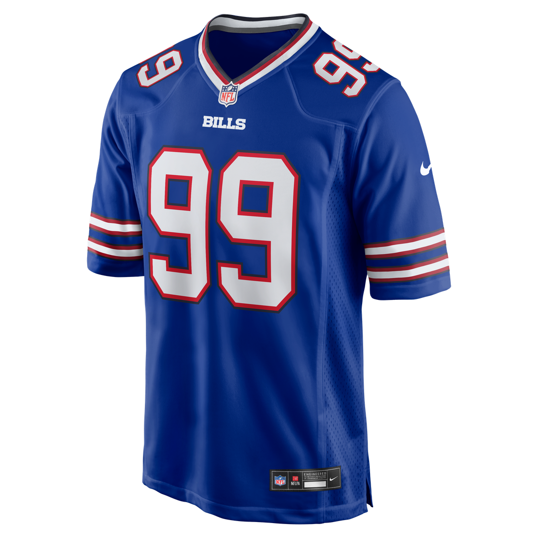 Men's Buffalo Bills Larry Ogunjobi Royal Team