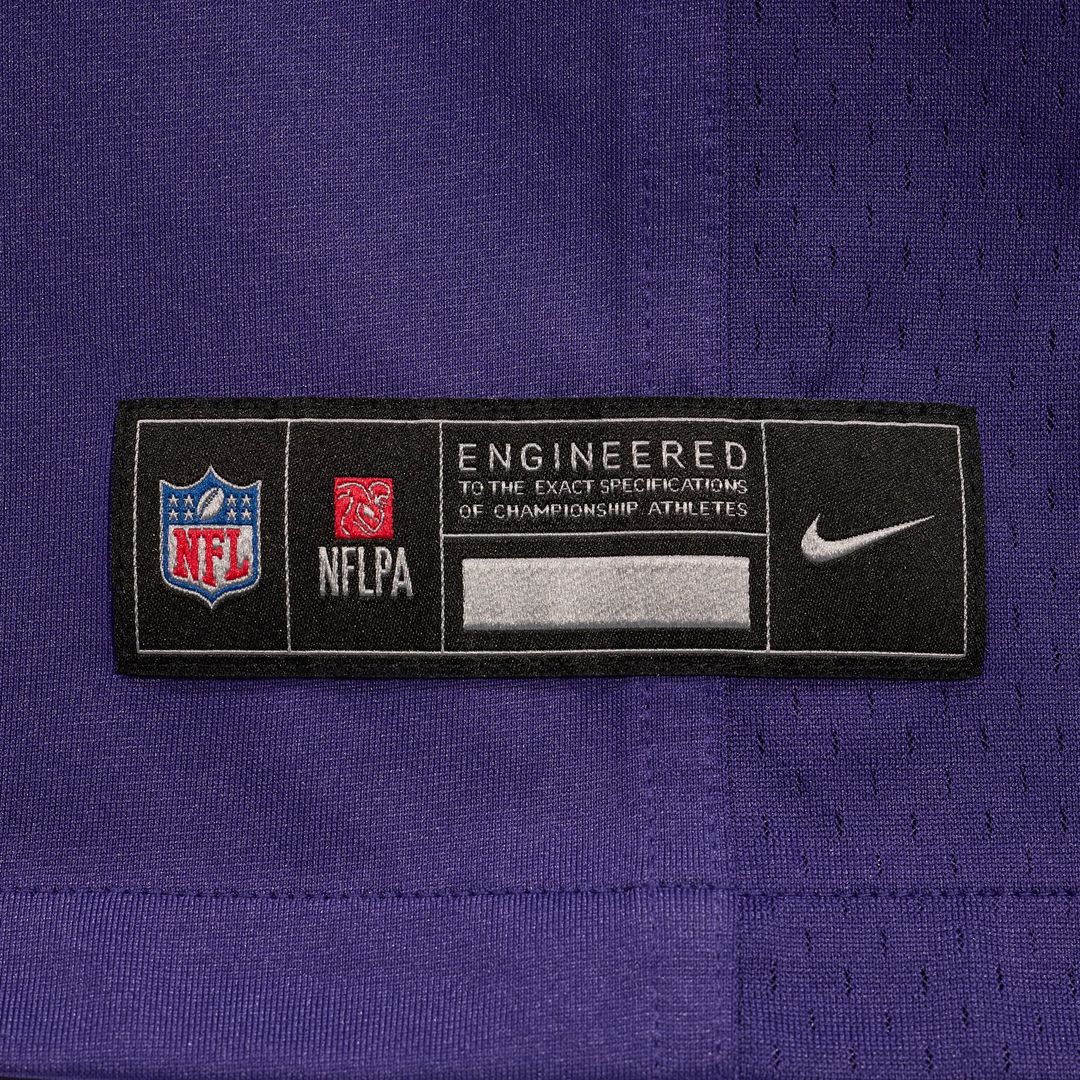 Men's Baltimore Ravens Nick Moore Purple